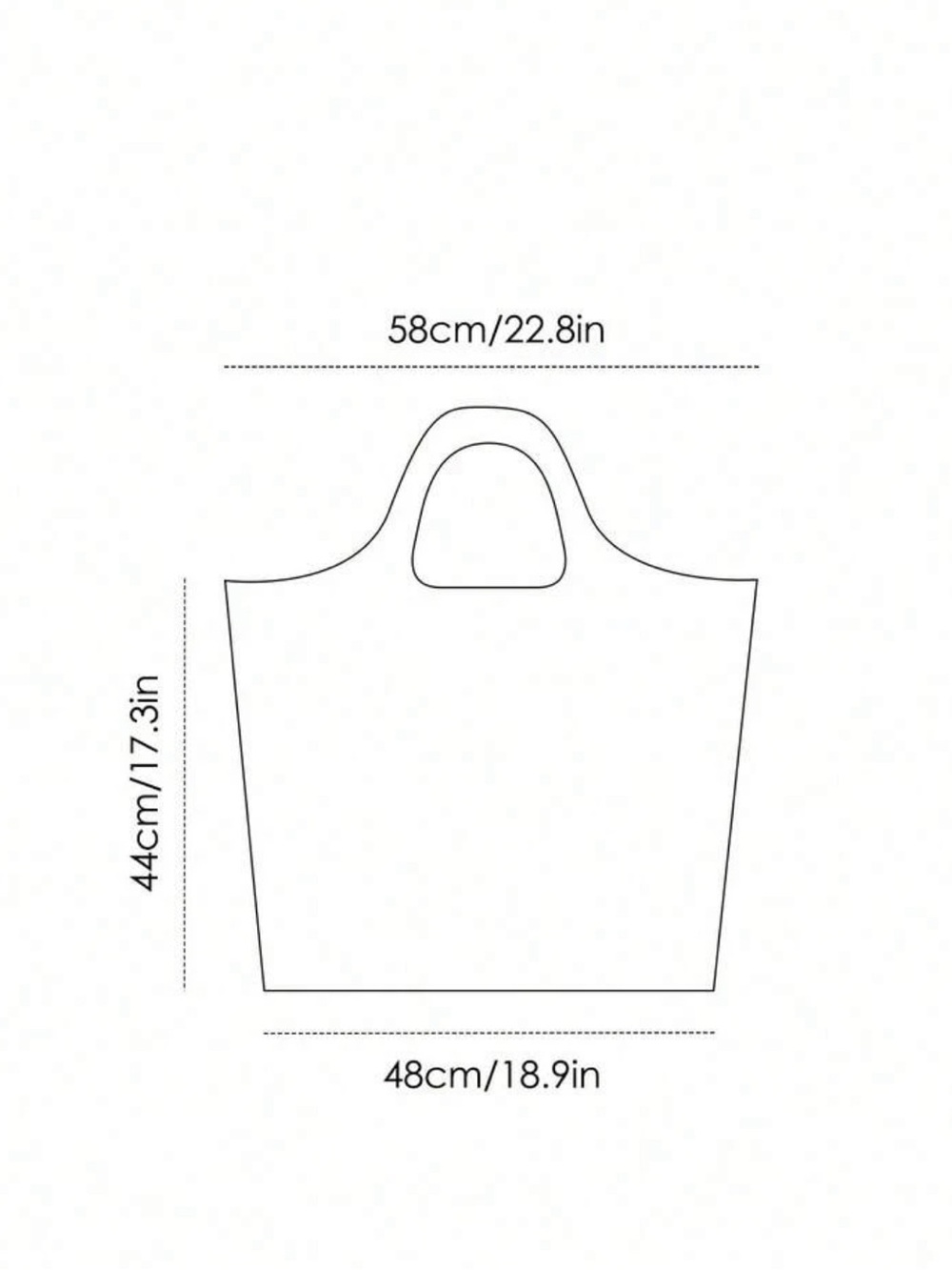 Pink/Red Strawberry Shortcake Tote Bag NEW 🏷️ - Picture 4 of 4